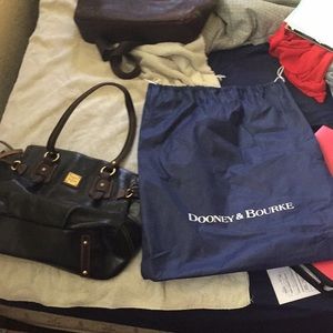 Dooney&Bourke Dark Tone Leather Bag